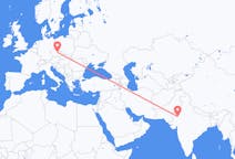 Flights from Jodhpur, India to Pardubice, Czechia