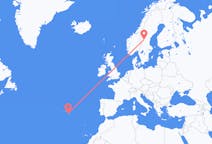 Flights from Ponta Delgada, Portugal to Sveg, Sweden