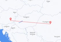 Flyrejser fra Târgu Mureș, Rumænien til Graz, Østrig