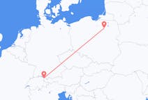 Flights from Thal, Switzerland to Szymany, Szczytno County, Poland