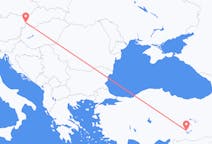 Flyreiser fra Bratislava, Slovakia, til Adiyaman, Slovakia