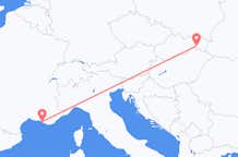 Flights from Marseille to Kosice