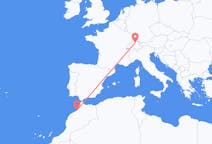 Flyg från Rabat till Zürich