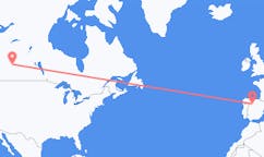 Flights from Lloydminster, Canada to Valladolid, Spain