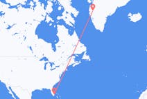 Flights from Fort Lauderdale, the United States to Kangerlussuaq, Greenland