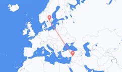 Flights from Gaziantep, Turkey to Örebro, Sweden