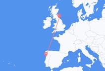 Flyg från Durham, England, England till Porto, Portugal