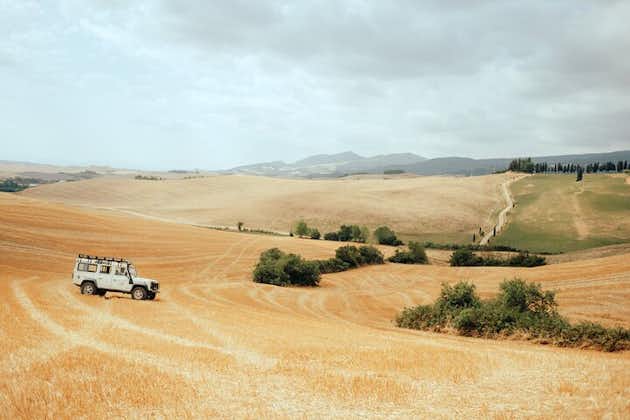 From FLORENCE: Adventure Tuscany Tour: Off-Road 4WD ride, honey and wine tasting