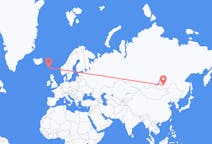 Flights from Chita, Russia to Sørvágur, Faroe Islands
