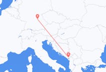 Flights from Podgorica in Montenegro to Nuremberg in Germany