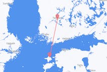 Flyg från Kardla till Tammerfors