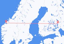 Vols depuis la ville de Joensuu vers la ville de Molde