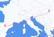 Flyreiser fra Zaragoza, Spania til Oradea, Romania
