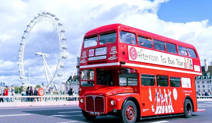 Afternoon Tea Bus Tour in London with Sightseeing
