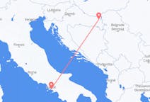 Flyreiser fra Osijek, Kroatia til Napoli, Italia