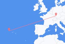 Flights from Flores Island, Portugal to Stuttgart, Germany