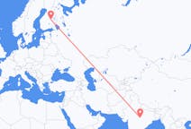 Flights from Jabalpur, India to Kuopio, Finland