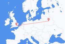 Voli dalla città di Minsk per Londra