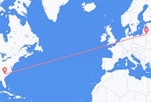 Flyreiser fra Columbia, USA til Kaunas, Litauen