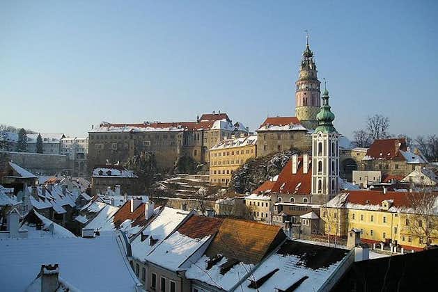Privat vinter Cesky Krumlov och Castle Museum Dagstur från Prag
