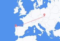 出发地 捷克出发地 俄斯特拉发目的地 西班牙圣地亚哥 － 德孔波斯特拉的航班