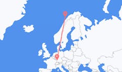 Flights from Karlsruhe, Germany to Andenes, Norway