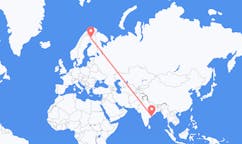 Flights from Visakhapatnam, India to Kittilä, Finland