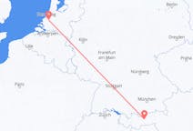 Flyrejser fra Innsbruck, Østrig til Rotterdam, Holland