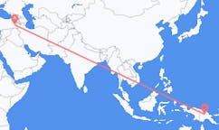 Flyreiser fra Wapenamanda District, Papua Ny-Guinea til Van, Tyrkia