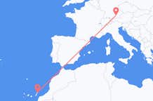 Flyg från Lanzarote till München