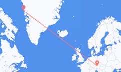 Flüge von Upernavik, Grönland nach Linz, Österreich