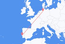 Vluchten van Lissabon, Portugal naar Bremen, Duitsland