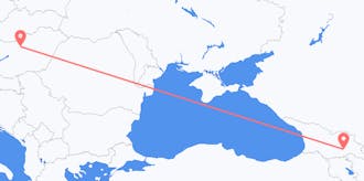 ジョージア州からハンガリーへのフライト