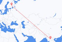 Flights from Chiang Rai Province, Thailand to Joensuu, Finland