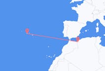 Flyreiser fra Tlemcen, Algerie til São Roque do Pico, Portugal
