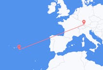 Flights from Friedrichshafen, Germany to Ponta Delgada, Portugal