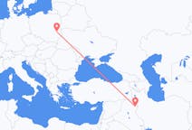 Flyg från Sulaymaniyya, Irak till Lublin, Polen