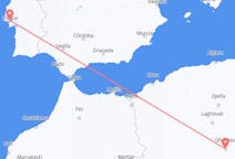 Flyreiser fra Ghardaïa, Algerie til Lisboa, Portugal
