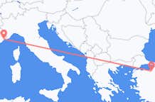 Loty z miasta Bursa do miasta Nicea
