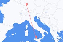 Flug frá Stuttgart til Palermo