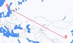 Flights from Zhangjiajie, China to Sundsvall, Sweden
