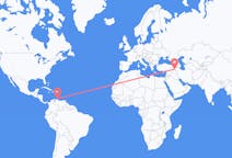 Flyg från Willemstad, Curaçao till Hakkari, Turkiet