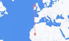 Flyreiser fra Nema, Mauritania til Knock, Mayo fylke, Irland