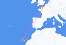 Flights from San Sebastián de La Gomera, Spain to Deauville, France