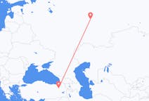 Flights from Izhevsk, Russia to Erzurum, Turkey