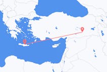 Flyrejser fra Diyarbakır, Tyrkiet til Iraklio, Grækenland