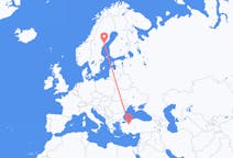 Flights from Örnsköldsvik, Sweden to Eskişehir, Turkey