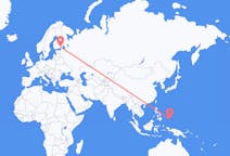 Flights from Koror, Palau to Lappeenranta, Finland