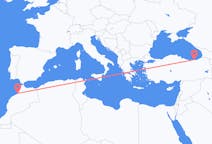 Flyreiser fra Rabat, til Trabzon