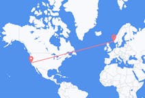 Flights from San Francisco, the United States to Haugesund, Norway